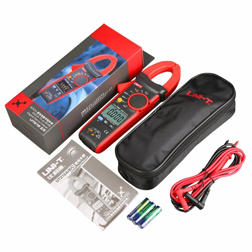 UNI-T UT216C 600 A True RMS Pince multimètre numérique Gamme automatique avec Freque