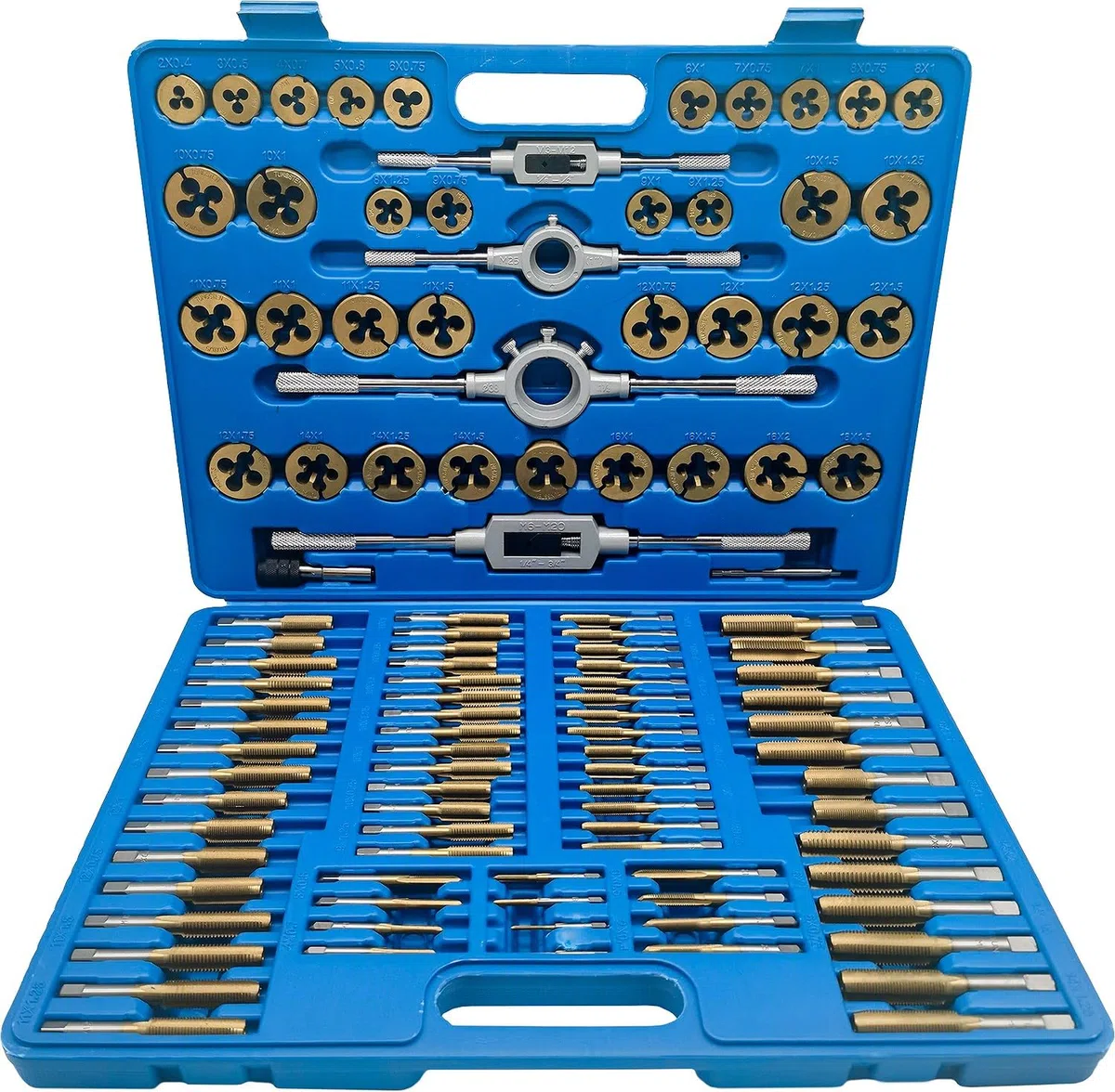 BRILLIANT TOOLS BT101985 Jeu de tarauds et filières [Powered by KS TOOLS]