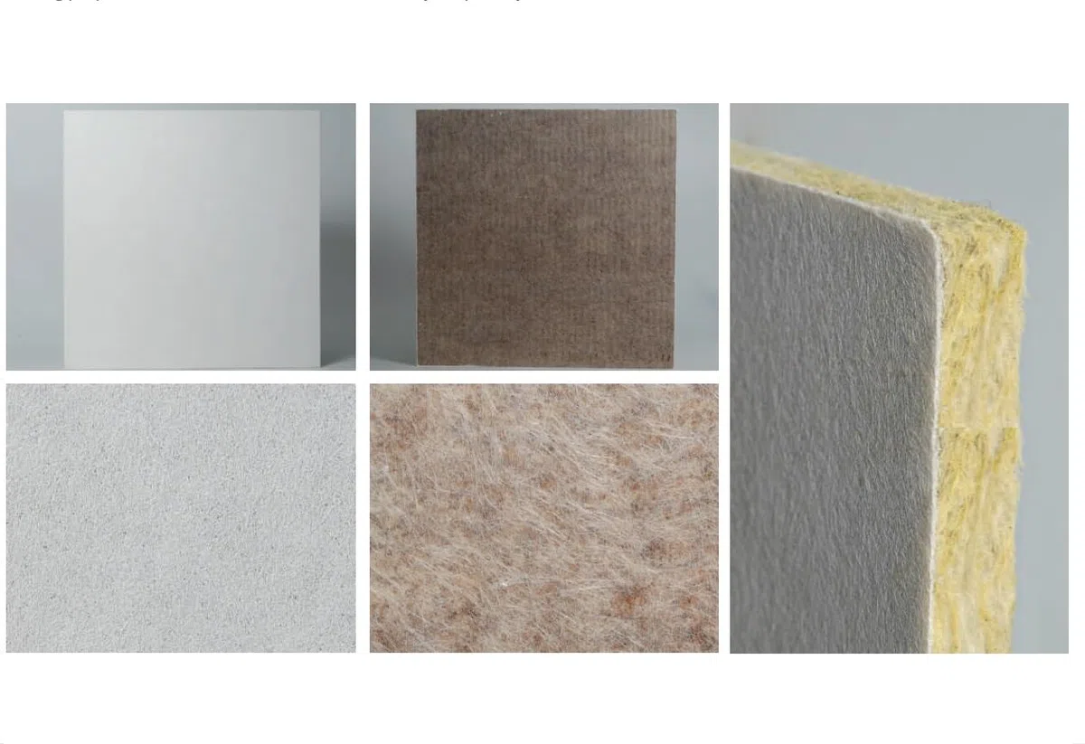 Panneaux pour faux plafond en laine de roche 600 x 600 x 20 mm Lot de 24 pièces. /8,64 mètres carrés en appui Parafon Storm STAR ROCK SR20001