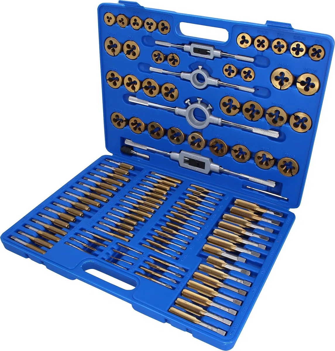 BRILLIANT TOOLS BT101985 Jeu de tarauds et filières [Powered by KS TOOLS]