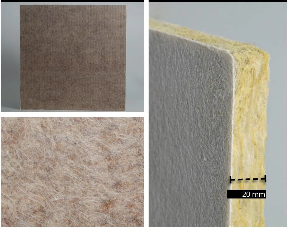 Panneaux pour faux plafond en laine de roche 600 x 600 x 20 mm Lot de 24 pièces. /8,64 mètres carrés en appui Parafon Storm STAR ROCK SR20001